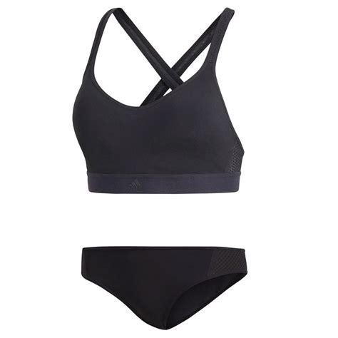 adidas bikini damen schwarz|schwarze Badeanzüge & Tankinis für Damen .